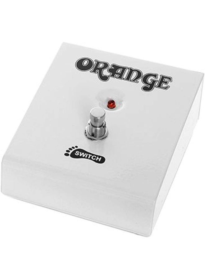 Orange 1 Way Footswitch FS1 - Single Button Guitar Switch with LED Indicator